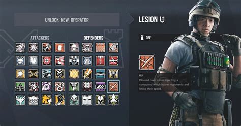 Rainbow Six Siege Lesion: Y4S1 update, what he can do and .
